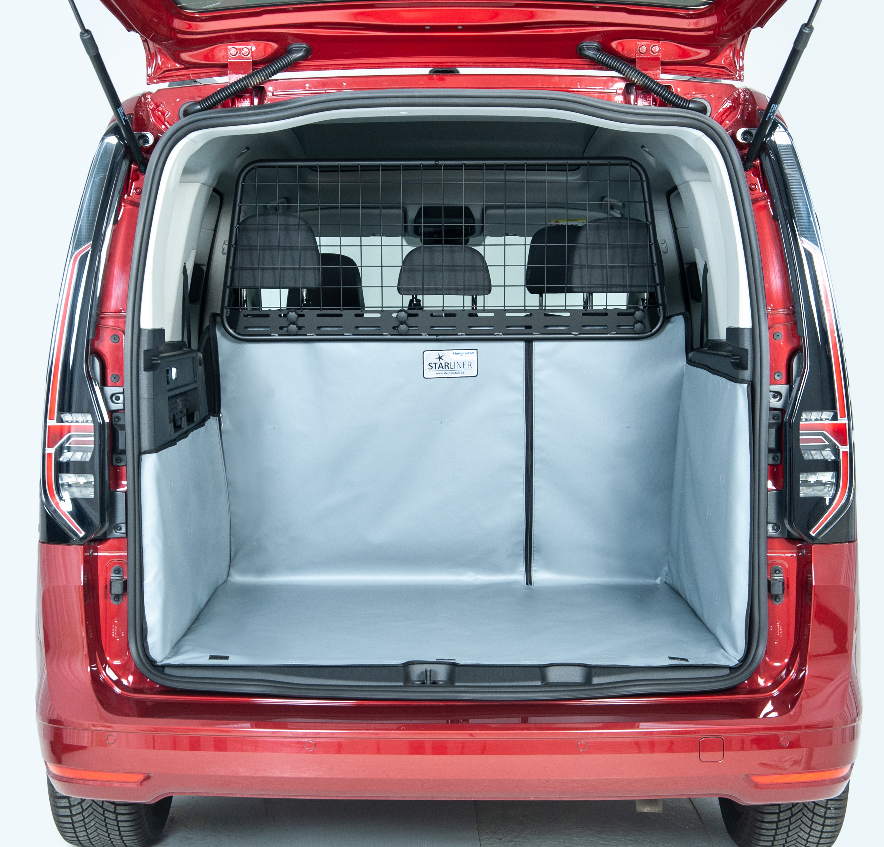 Starliner Kofferraumwanne grau für Opel Combo E, Citroen Berlingo III, Peugeot Rifter, ab Bj. 2018, Toyota ProAce City Verso, ab Bj. 2020 und alle elektro Versionen