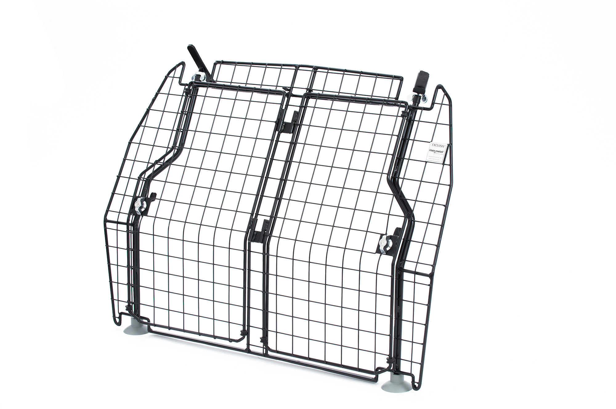 Hundegitter als Heckgitter mit 2 Türen für Skoda Kodiaq II und Hybrid, ab Bj. 2023 Hundegitter als Heckgitter mit 2 Türen für Skoda Kodiaq II und Hybrid, ab Bj. 2023