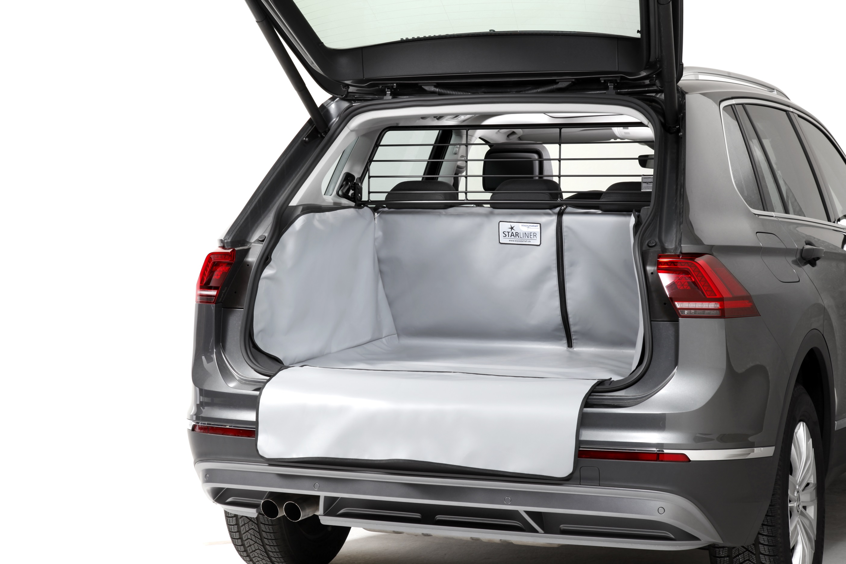 Starliner Kofferraumwanne grau für VW Tiguan, Bj. 2007 - 2016 Starliner Kofferraumwanne grau für VW Tiguan, Bj. 2007 - 2016
