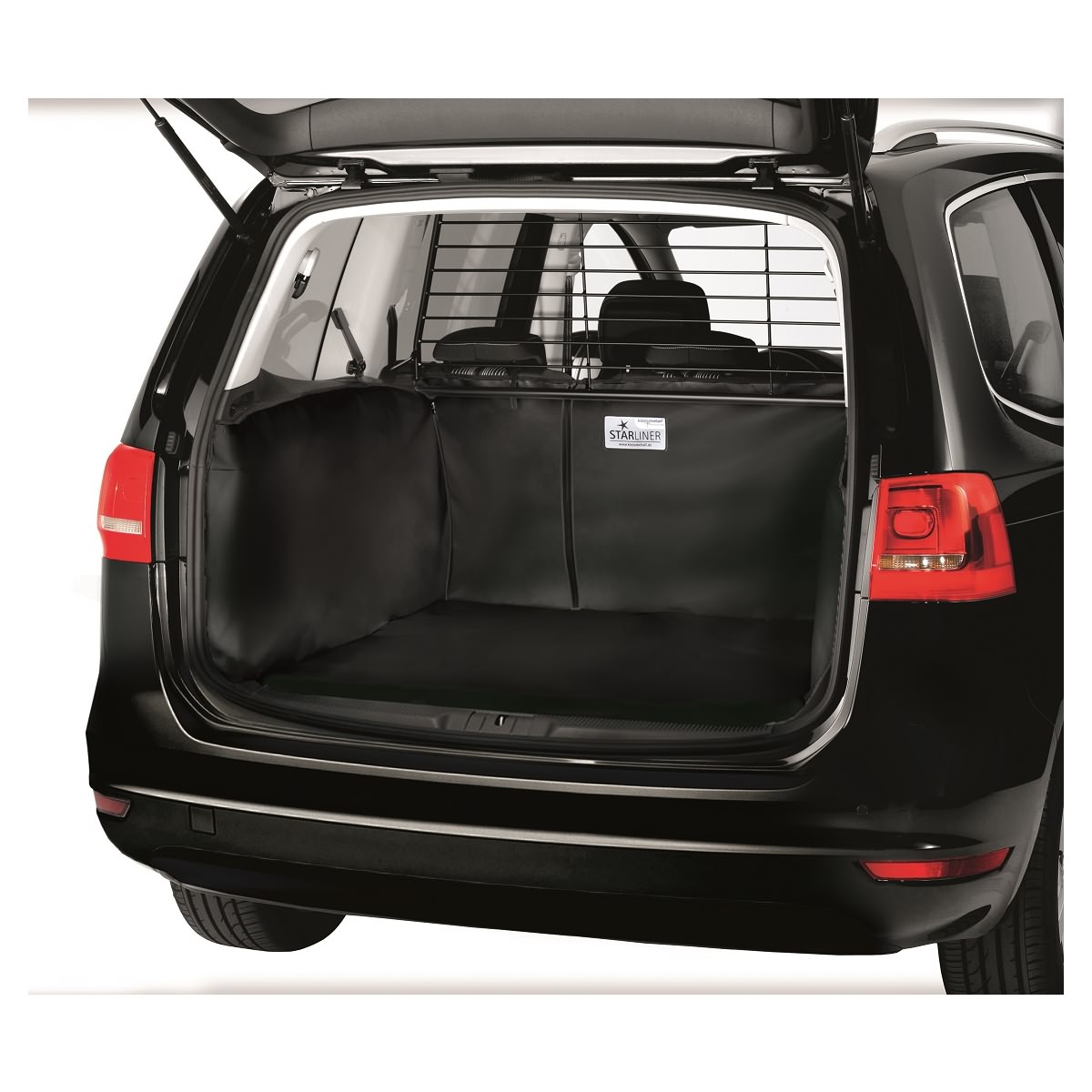Starliner Kofferraumwanne schwarz für VW Sharan II / Seat Alhambra II, ab Bj. 2010 Starliner Kofferraumwanne schwarz für VW Sharan II / Seat Alhambra II, ab Bj. 2010