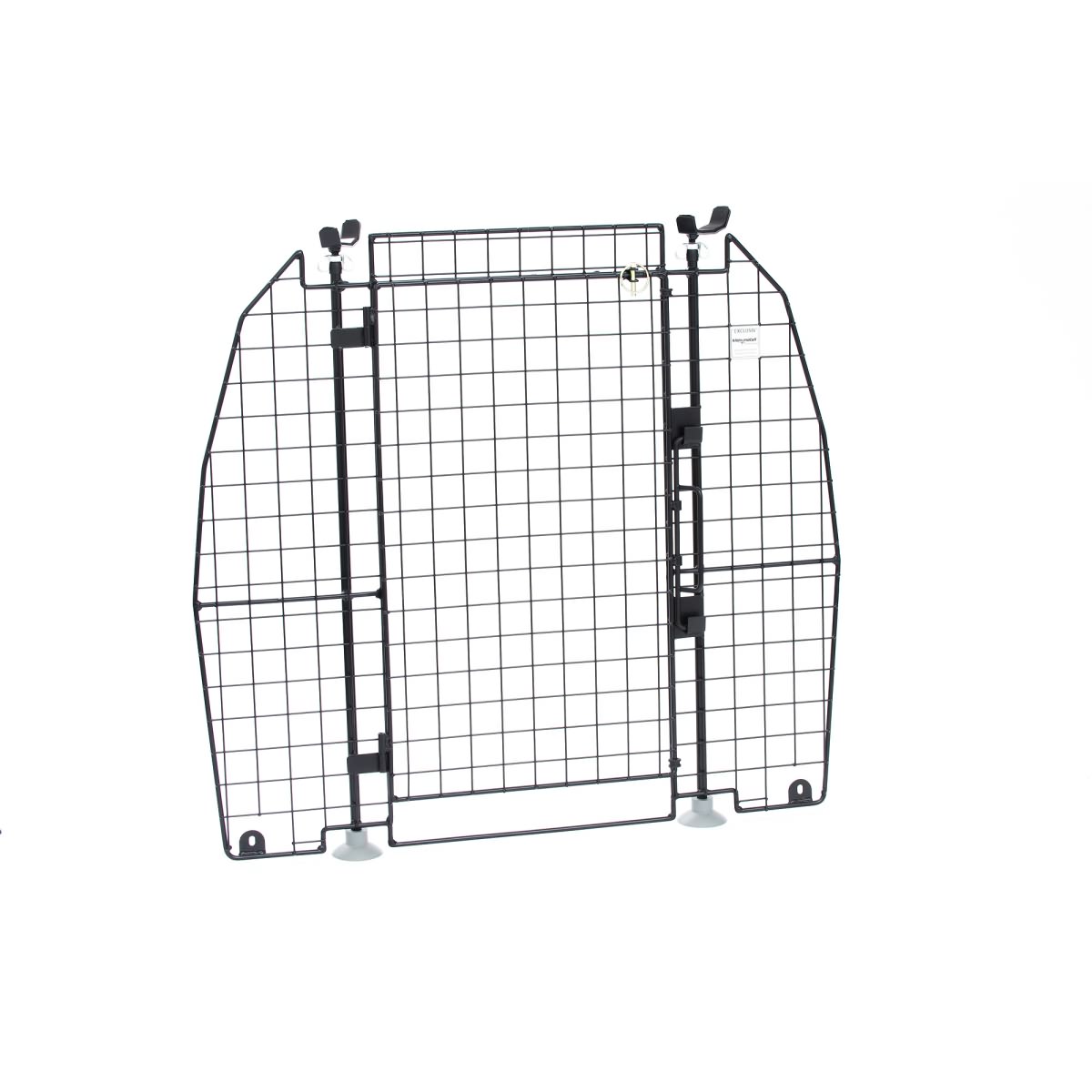 Dog guard as rear guard with 1 door for VW Caddy V, Caddy V Maxi , built since 2020 and Ford Tourneo Connect (L1+L2), built since 2022 and VW Caddy V e-hybrid, built since 2024 Dog guard as rear guard with 1 door for VW Caddy V, Caddy V Maxi , built since 2020 and Ford Tourneo Connect (L1+L2), built since 2022 and VW Caddy V e-hybrid, built since 2024