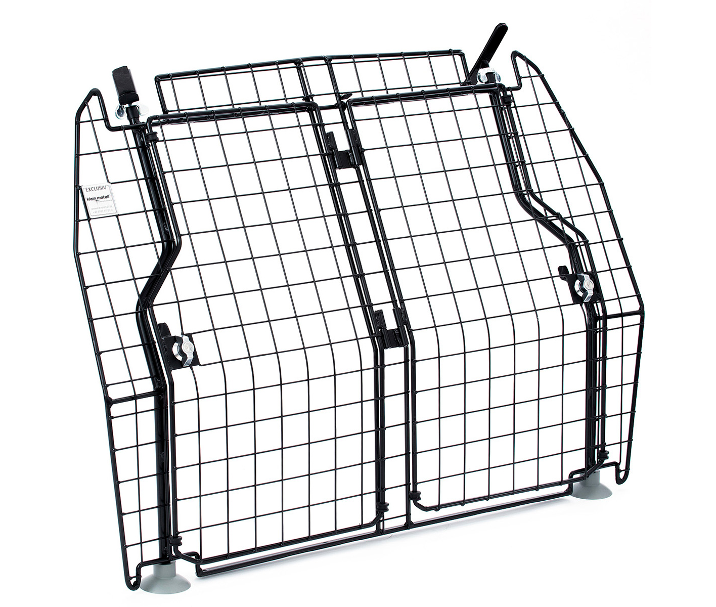 Hundegitter als Heckgitter mit 2 Türen für Landrover Discovery Sport, ab Bj. 2015 und Facelift, ab Bj. 2019